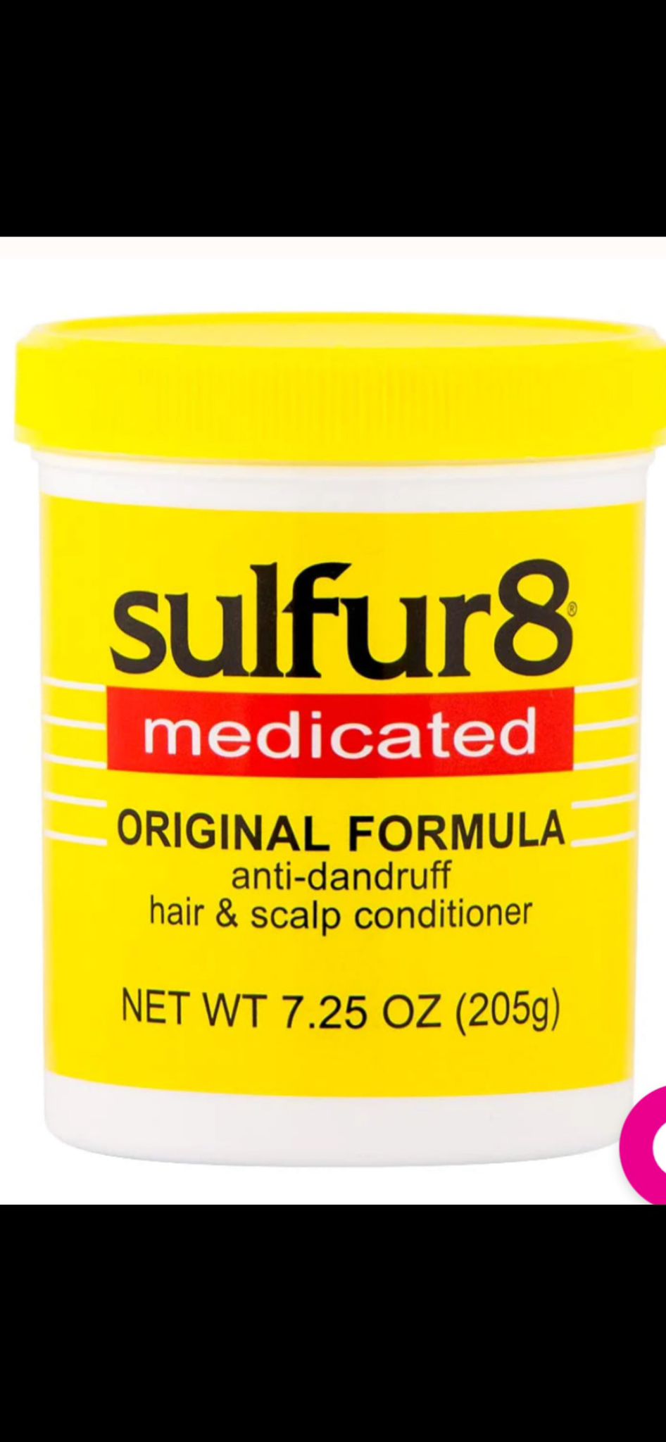 Sulfur 8 Medicated Original Formula Anti Dandruff Hair And Scalp Conditioner