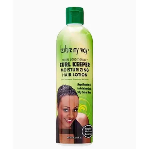 TEXTURE MY WAY  CURL KEEPER MOISTURIZING LOTION 12oz