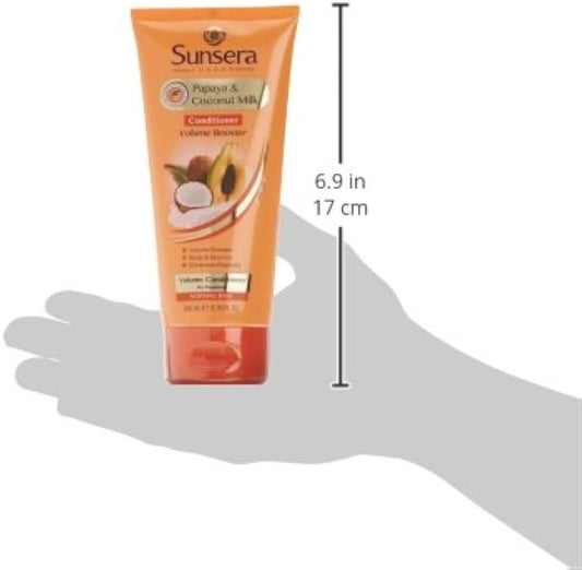 Sunsera Papaya & Coconut Milk Conditioner Volume Booster 200ml