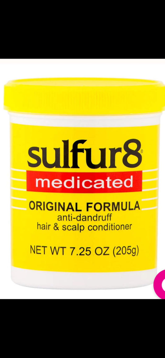 Sulfur 8 Medicated Original Formula Anti Dandruff Hair And Scalp Conditioner