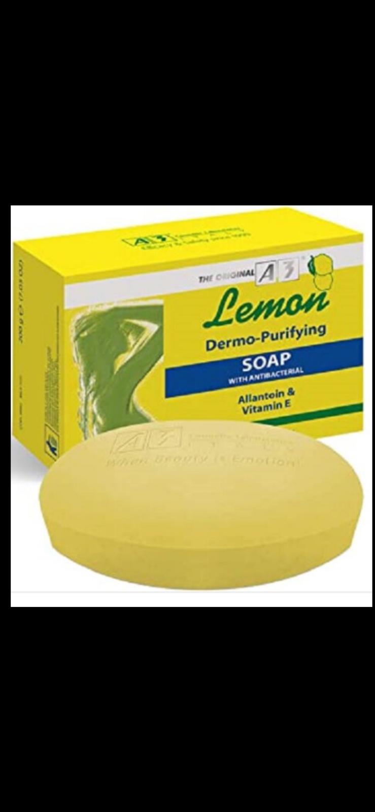 A3 Lemon - Dermo - Purifying Soap 100G