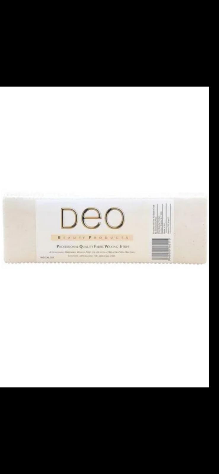 Deo Fabric strips x 50   High Quality For Professional Waxing