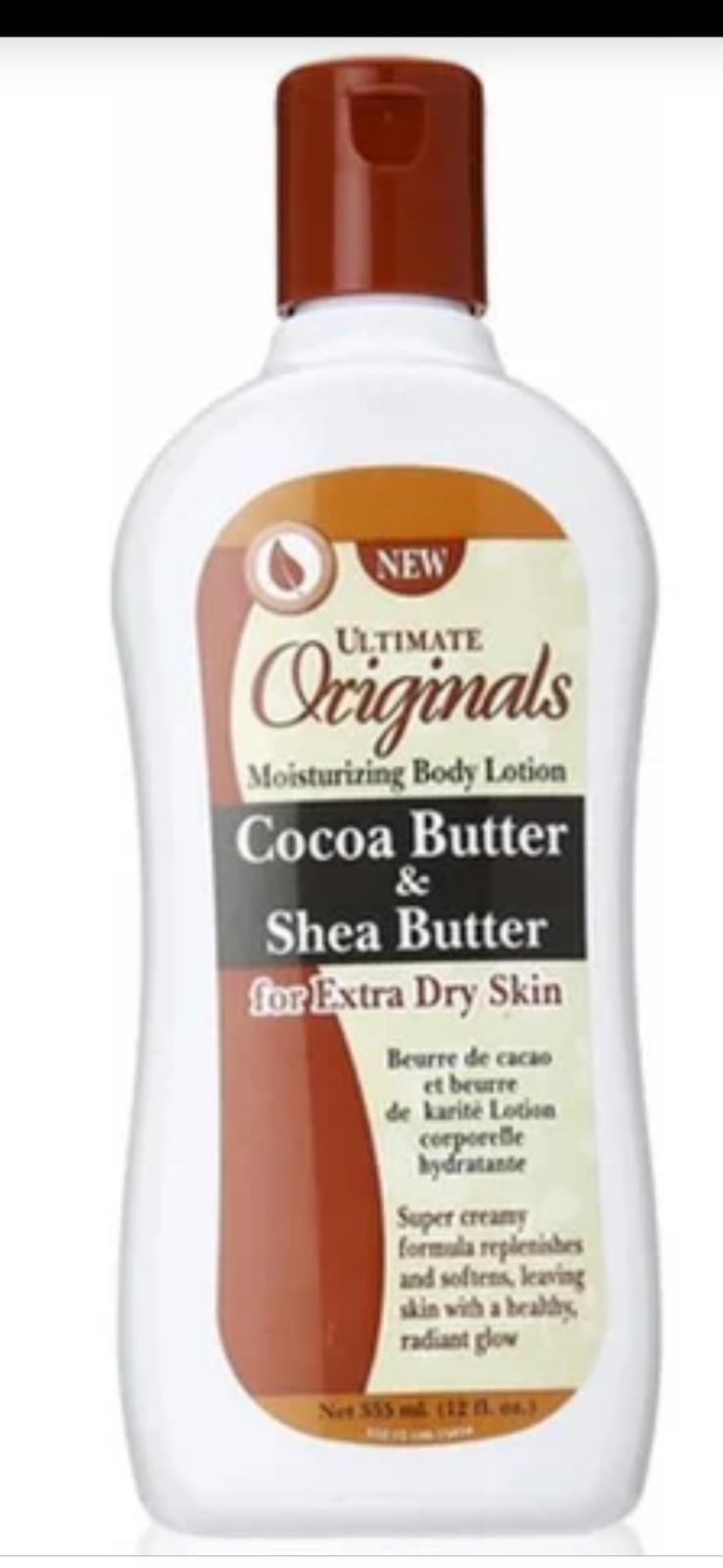Ultimate Organics Cocoa Butter  And Shea Butter Lotion