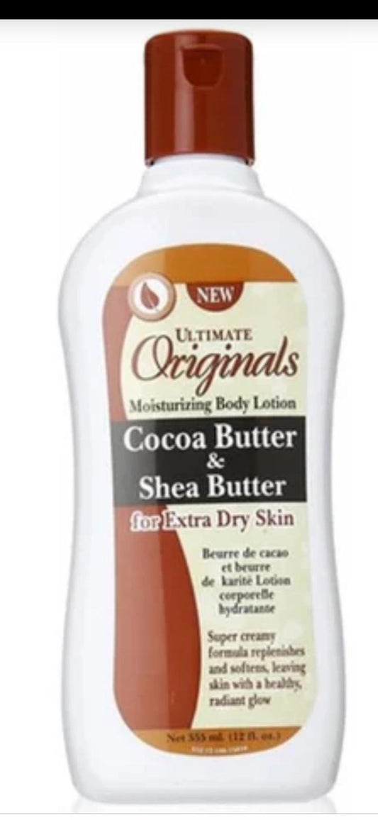 Ultimate Organics Cocoa Butter  And Shea Butter Lotion