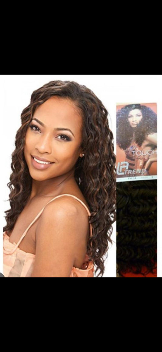 LA TREND SOFT TOUGH FRENCH BULK 16'' INCH FOR BRAIDING  HUMAN HAIR