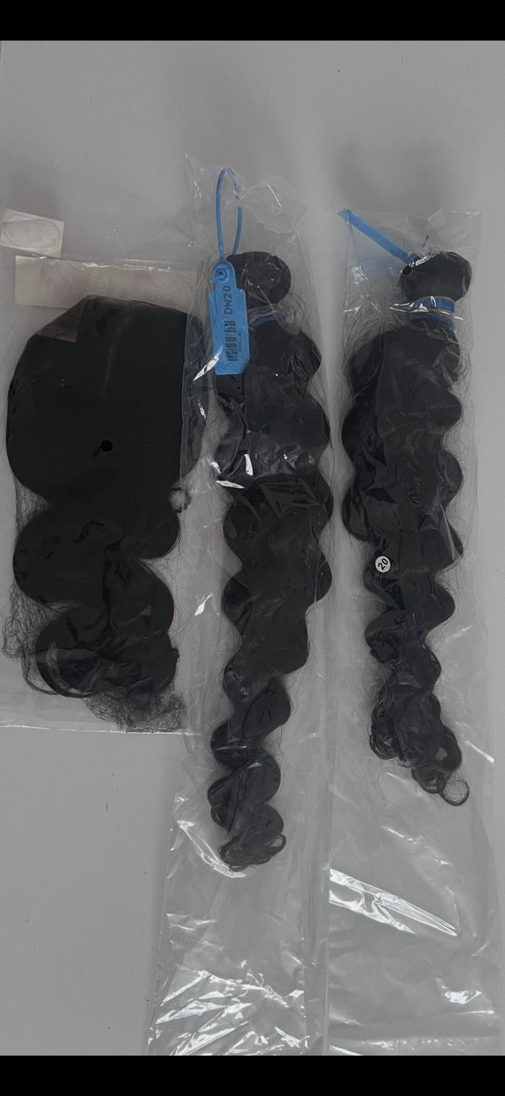 100% deep body wave human hair