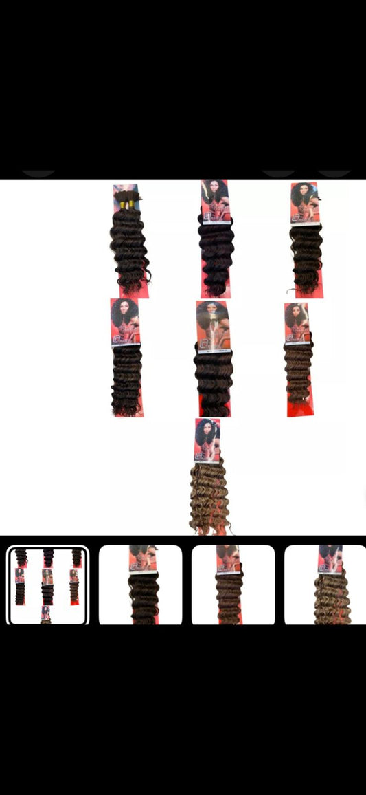 LA TREND SOFT TOUGH FRENCH BULK 16'' INCH FOR BRAIDING  HUMAN HAIR