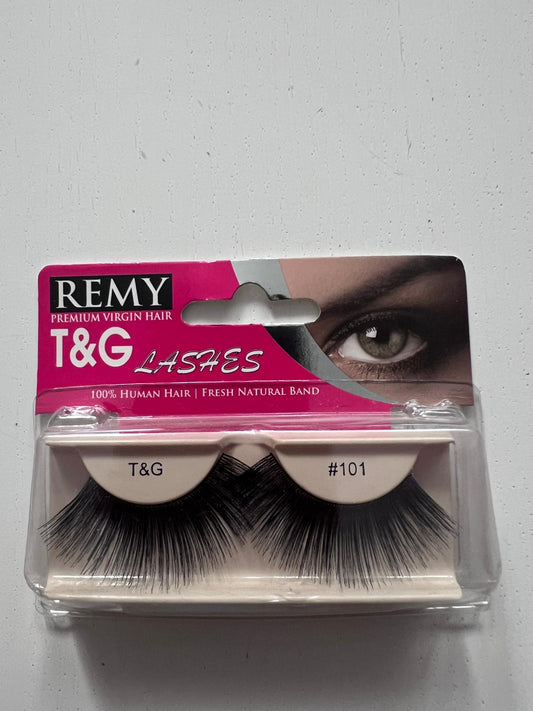 T&G  REMY STRIP LASHES