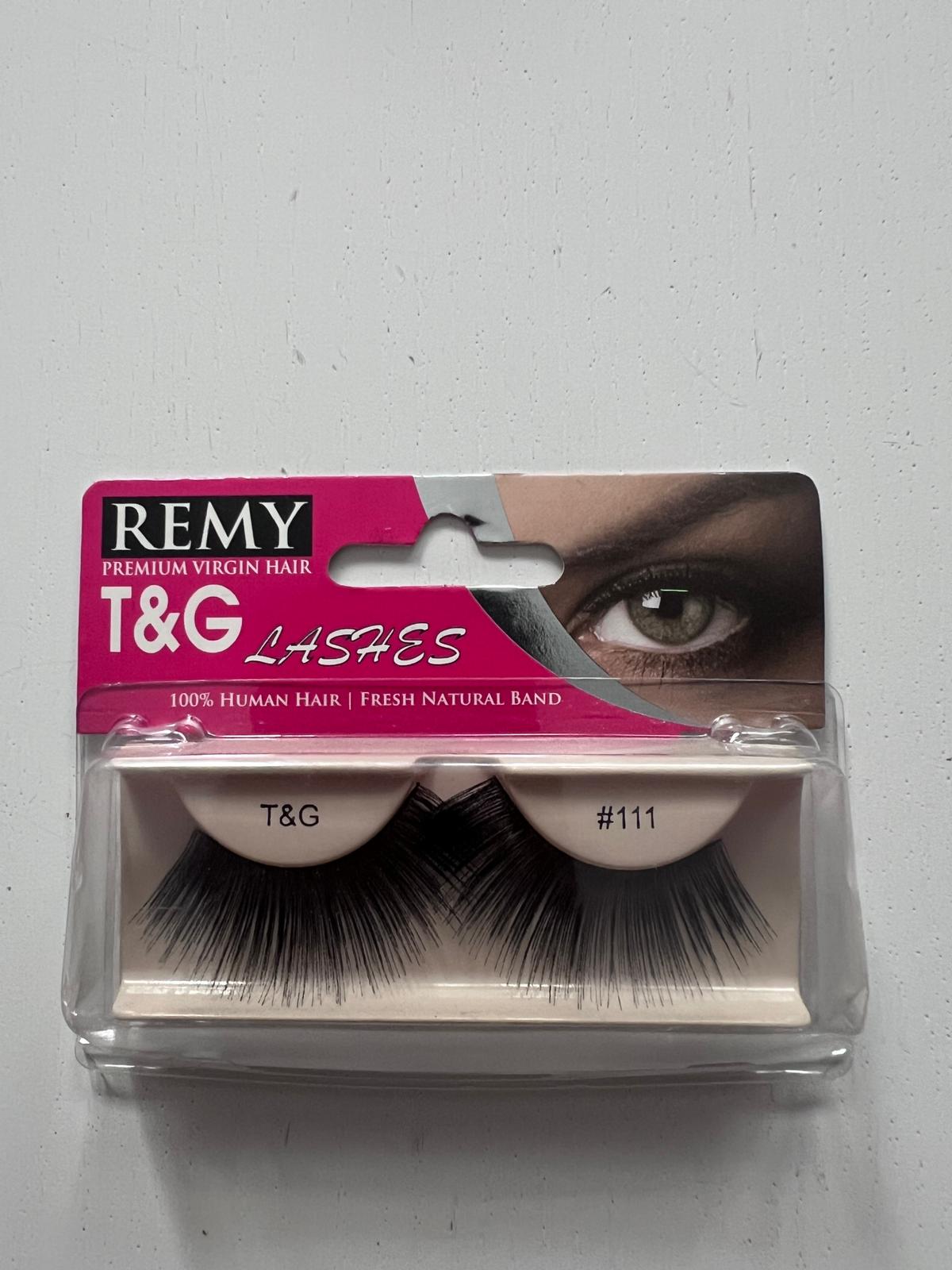 T&G  REMY STRIP LASHES