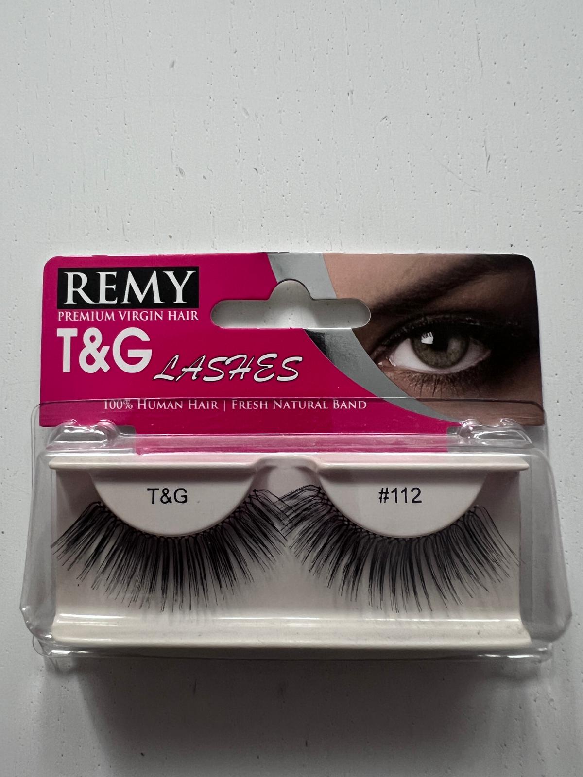 T&G  REMY STRIP LASHES