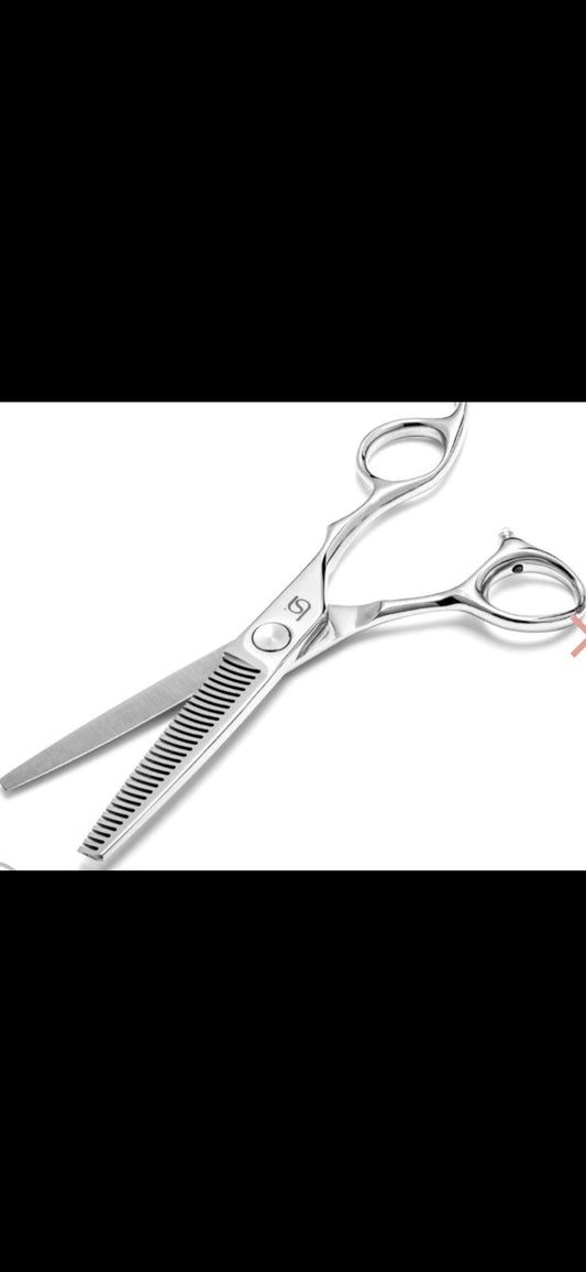 LABEAUTE THINNNING/SOFT CUT SCISSORS WITH HOOK 6.5''