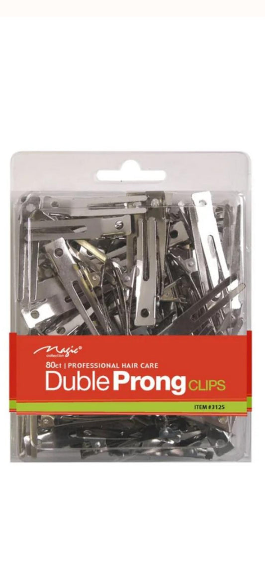 MAGIC COLLECTION 80CT DUBLE PRONG CLIPS