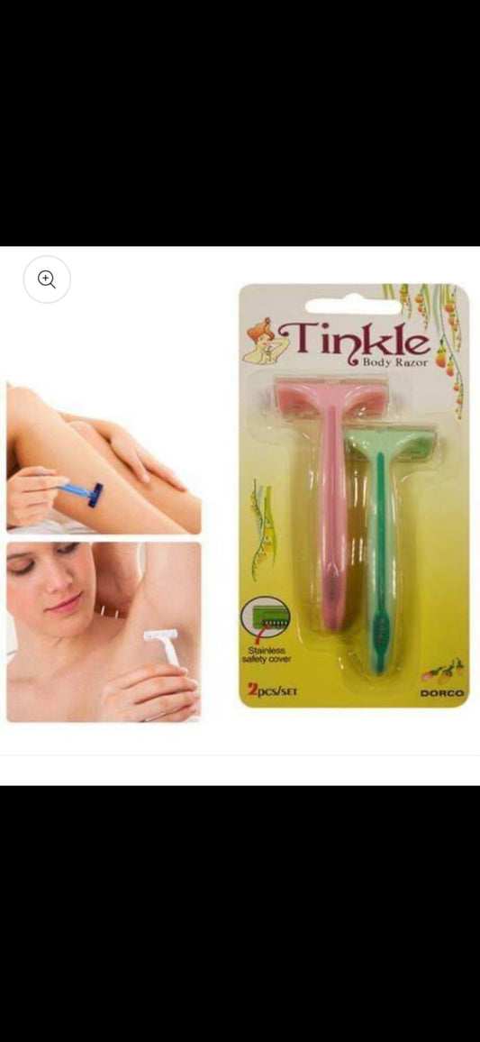 TINKLE BODY RAZOR (2 PIECES)
