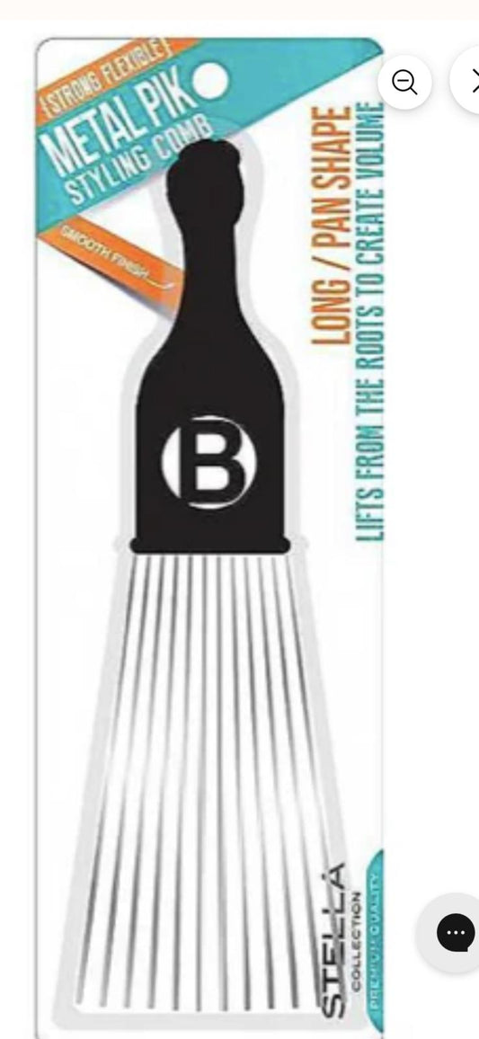 STELLA METAL AFRO FAN PIK COMB