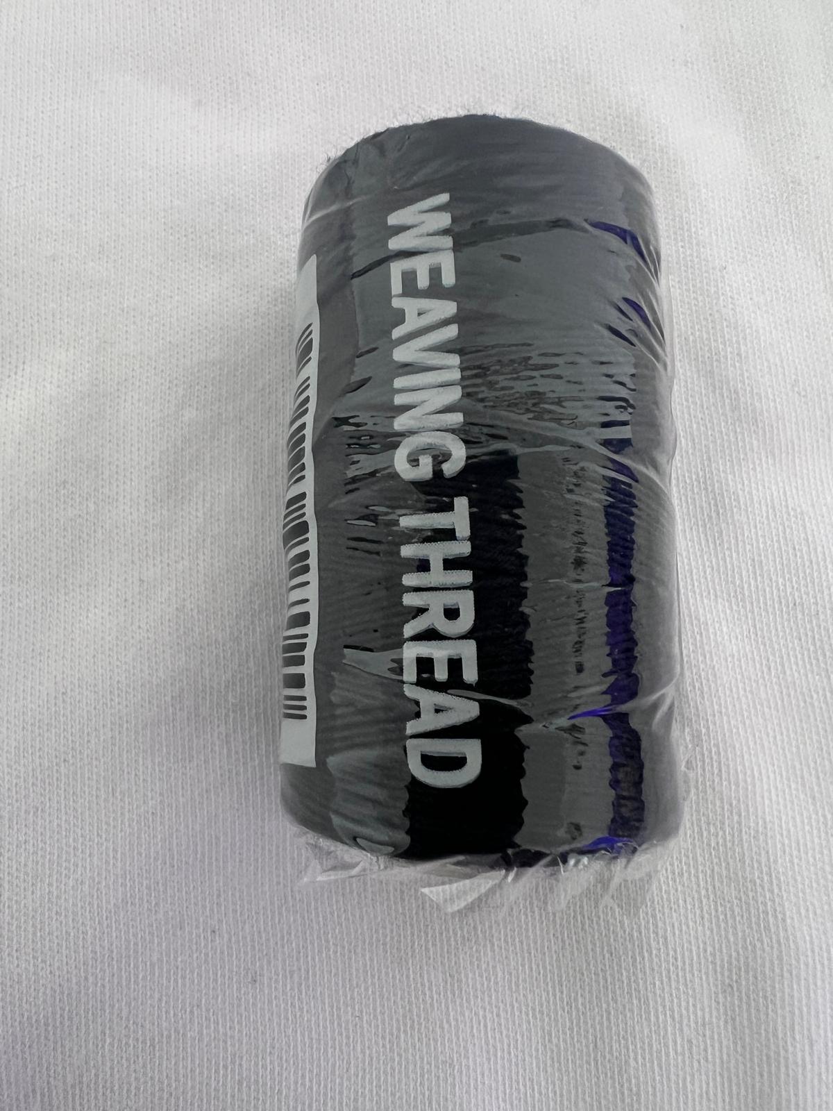 100% POLYESTER WEAVING THREAD BLACK
