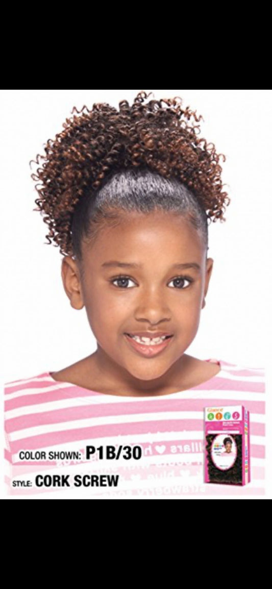 MODEL GLANCE DRAWSTING  KIDS PONYTAIL SYN EMMA