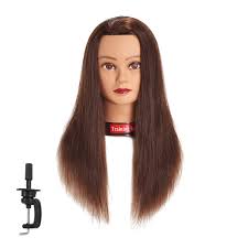 Trainning Head 100% Real Hair Mannequin Head