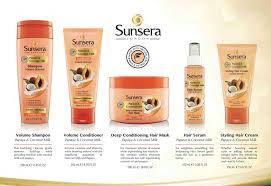 SUNSERA PAPAYA & COCONUT MILK HAIR SERUM